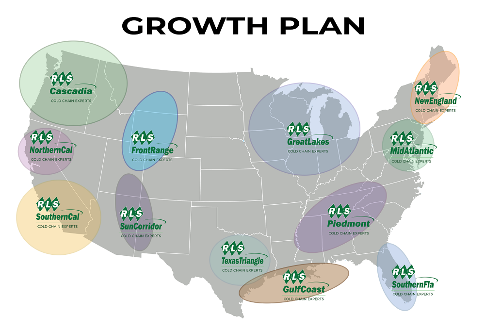 RLS growth map