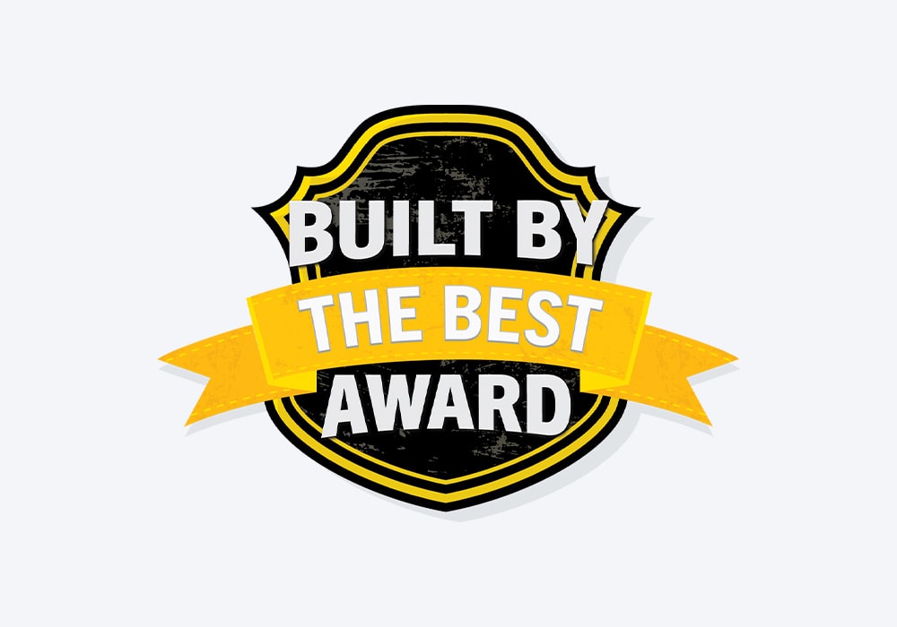 Built by the Best Award Logo