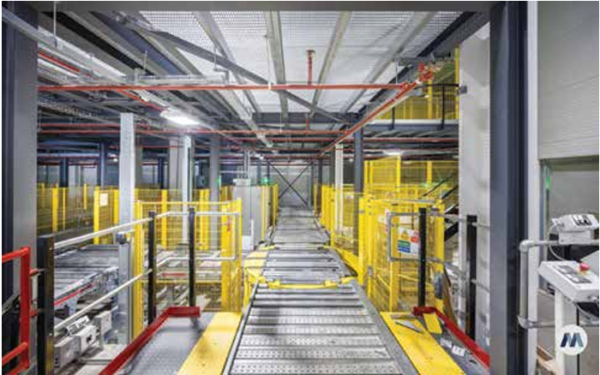 Sadel Group’s winning project for Magnavale Easton cold storage in Grantham, United Kingdom. (Photo courtesy of Sadel Group.)