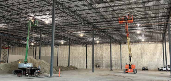 Griffco Design/Build’s winning project for Scout Cold Logistics in Lancaster, Texas, United States. (Photo courtesy of Griffco Design/Build.)