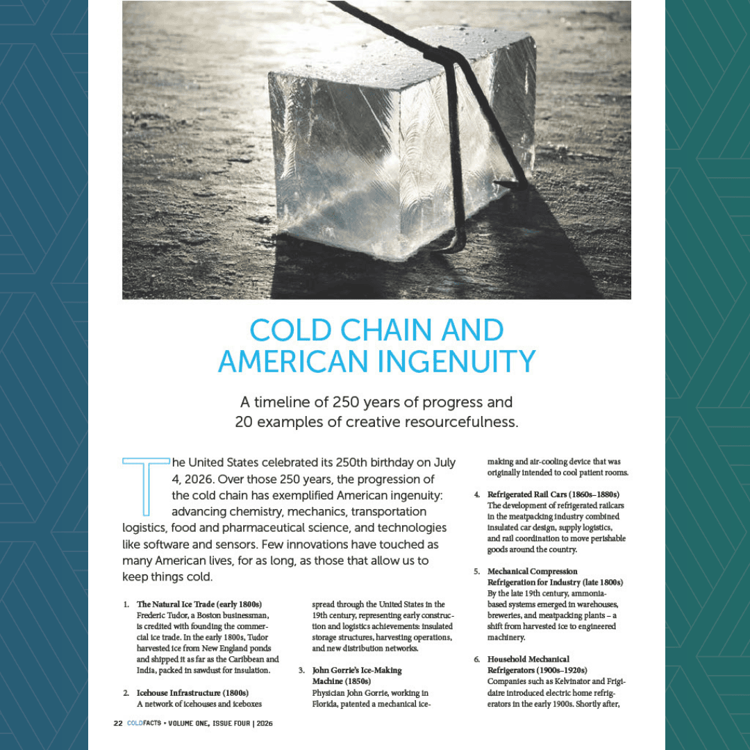 CFM - Volume 1, Issue 4 - cold chain and american ingenuity